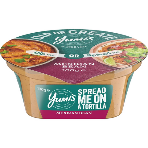 Yumi's Dip Or Create Mexican Bean 100g