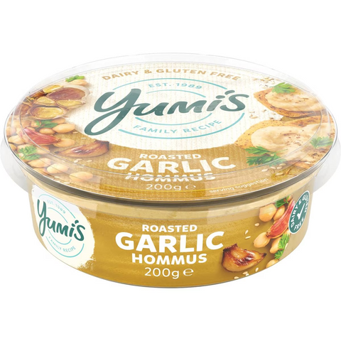 Yumi's Hommus Roasted Garlic 200g