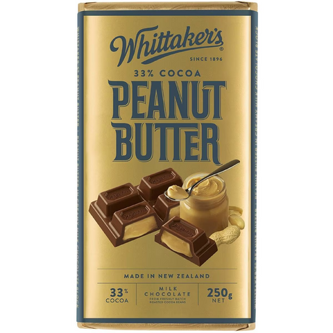 Whittaker's Block Peanut Butter 250g