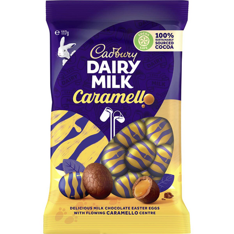 Cadbury Caramello Easter Chocolate Egg Bag 117g