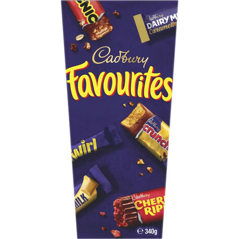 Cadbury Favourites Boxed Chocolate 340g