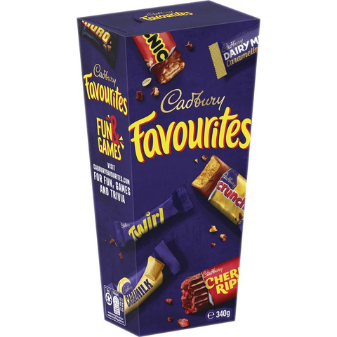 Cadbury Favourites Boxed Chocolate 340g