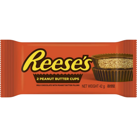 Reese's Peanut Butter Cup Milk Chocolate 42g Bar