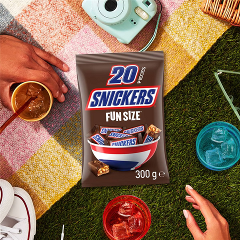 Snickers Milk Chocolate Party Share Bag 20 Pieces 300g