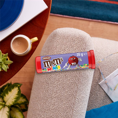 M&m's Minis Milk Chocolate Treat Tube 35g