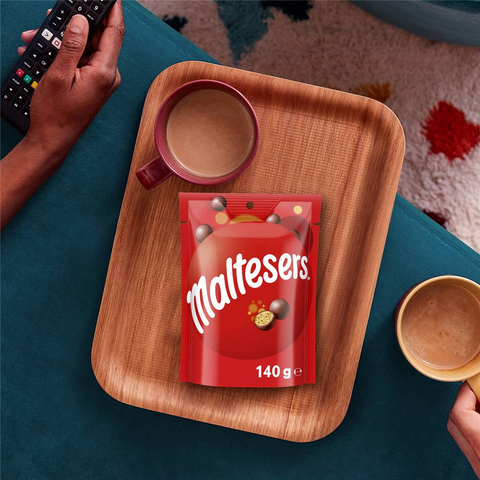 Maltesers Milk Chocolate Snack & Share Bag 140g