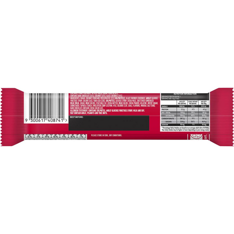 Cadbury Cherry Ripe Chocolate Bar 52g