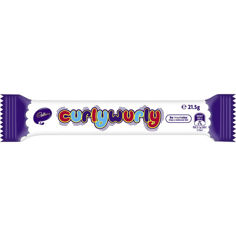 Cadbury Curly Wurly Chocolate Bar 21.5g