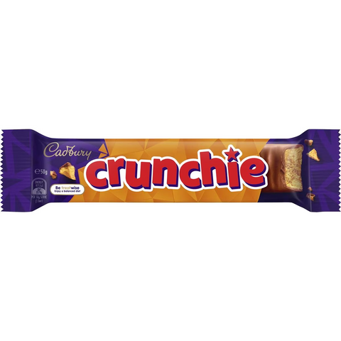 Cadbury Crunchie Chocolate Bar 50g