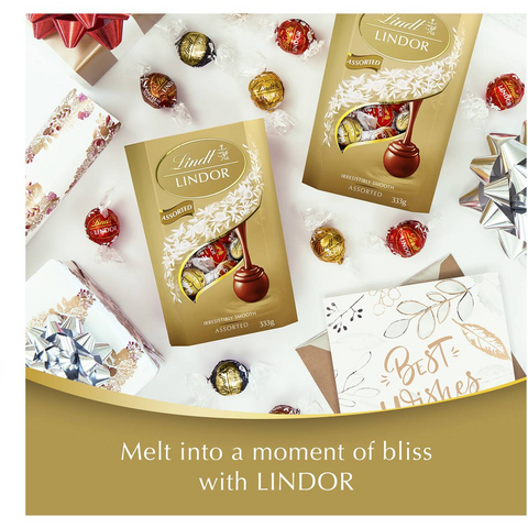 Lindt Lindor Assorted Chocolate Box 333g