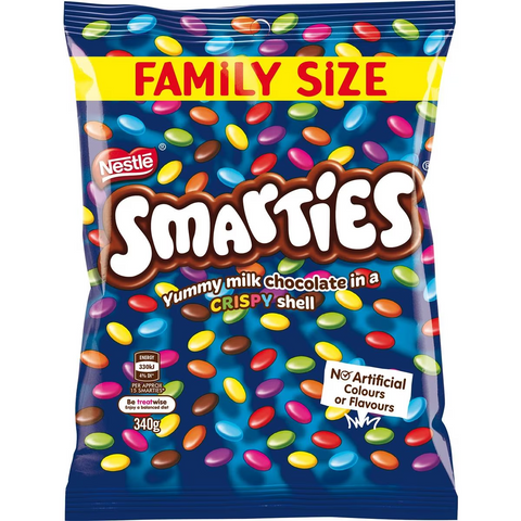 Nestle Smarties Party Size 340g