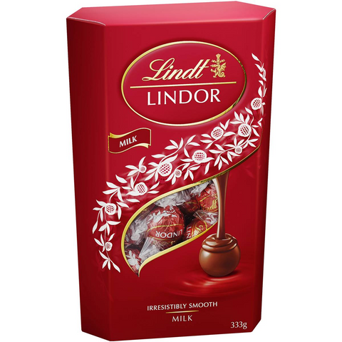 Lindt Lindor Milk Chocolate Box 333g