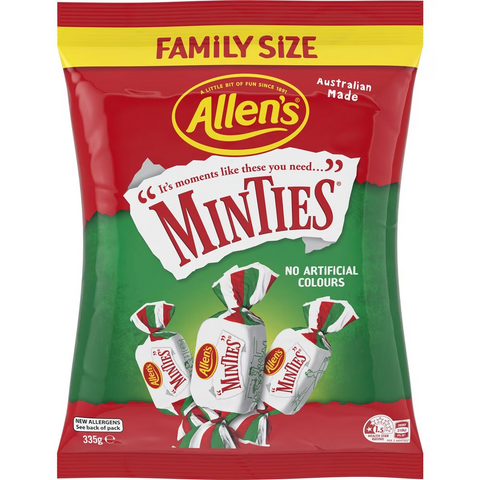 Allen's Minties Family Size 335g