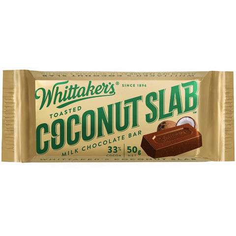 Whittaker's Coconut Slab 50g