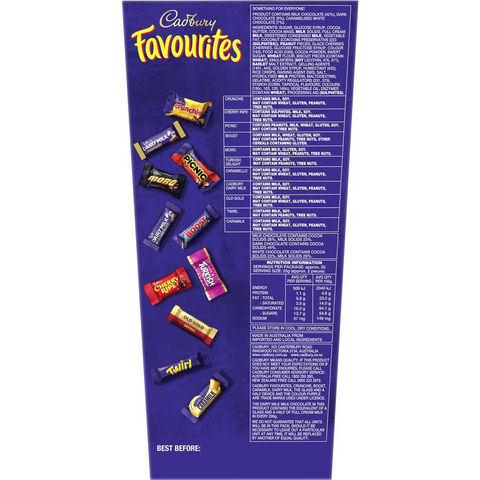 Cadbury Favourites Boxed Chocolate 520g