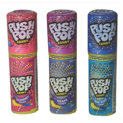 Topps Push Pop Candy 15g