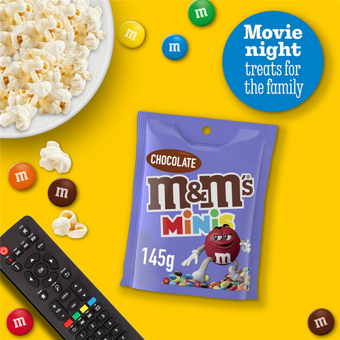 M&m's Minis Chocolate Snack & Share Bag 145g