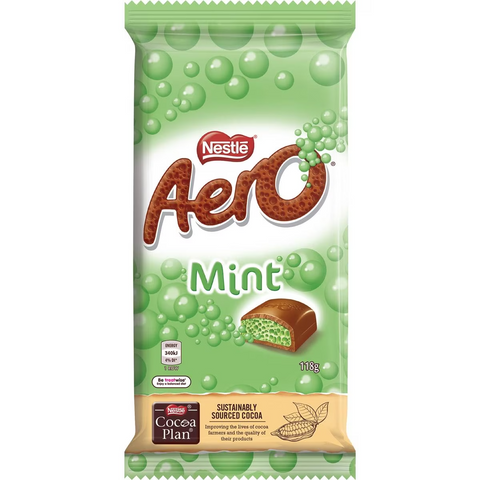 Nestle Aero Peppermint 118g Block