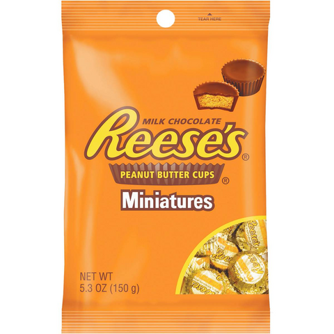 Reese's Peanut Butter Cups Miniatures Milk Chocolate 150g