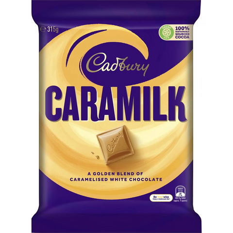 Cadbury Caramilk Large Chocolate Block 315g