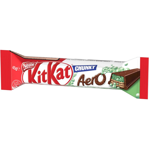 Kitkat Chunky Aero Mint Bar 45g