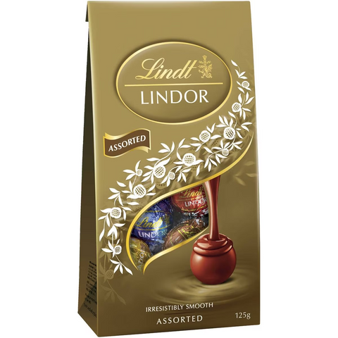 Lindt Lindor Assorted Chocolate Bag 125g