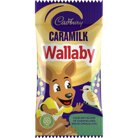 Cadbury Caramilk Wallaby Chocolate Sharepack 12 Pack 144g