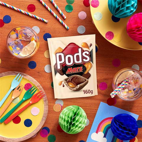 Pods Mars Chocolate Snack & Share Party Bag 160g