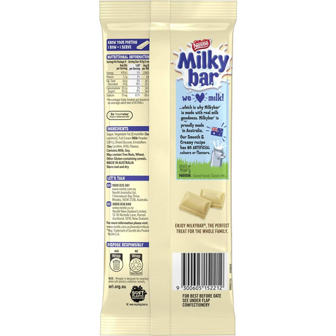 Milky Bar Classic Chocolate Block 170g