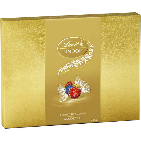 Lindt Lindor Assorted Chocolate Gift Box 235g