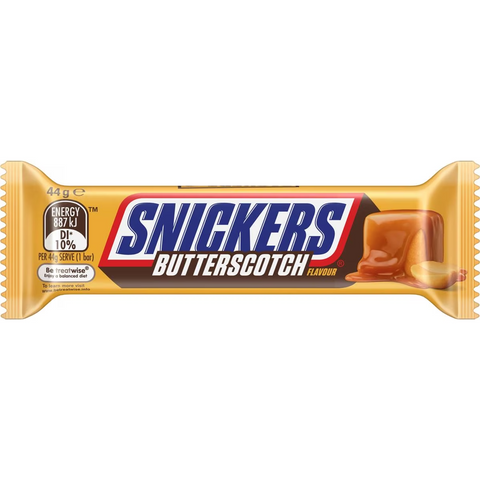 Snickers Butterscotch Flavoured Chocolate Bar 44g