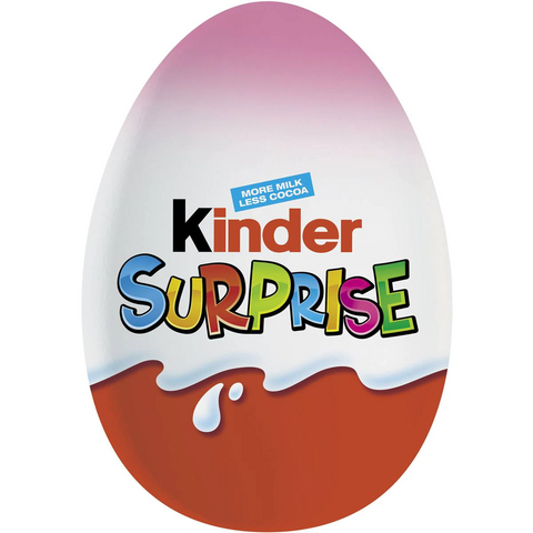 Kinder Surprise Chocolate Egg Pink 20g