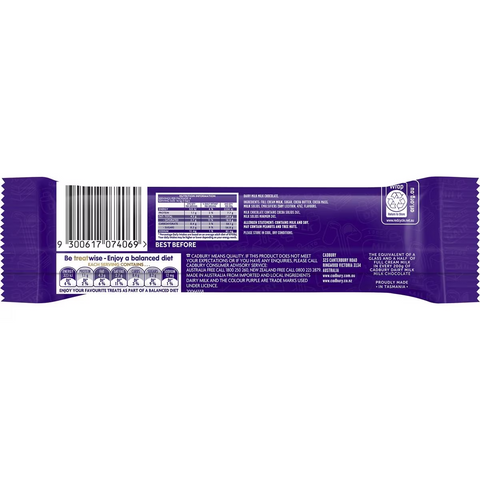 Cadbury Twirl Four Pack Chocolate Bar 58g