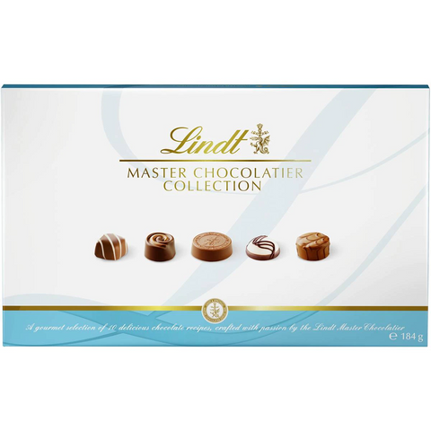 Lindt Pralines Master Collection Chocolate Box 184g