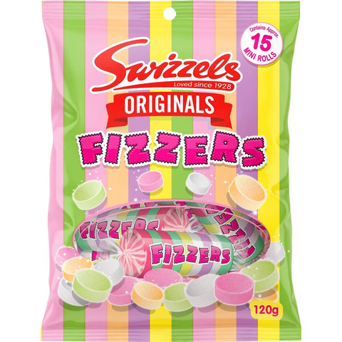 Swizzels Originals Fizzers 120g