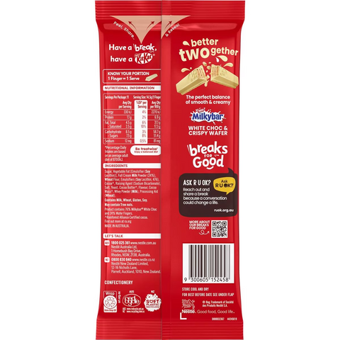 Kitkat Milkybar Chocolate Block 160g