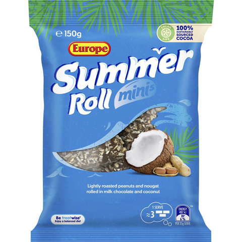 Europe Summer Roll Minis 150g