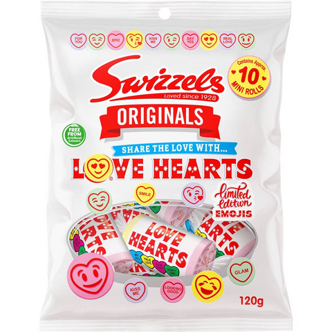 Swizzels Love Hearts Emojis 120g