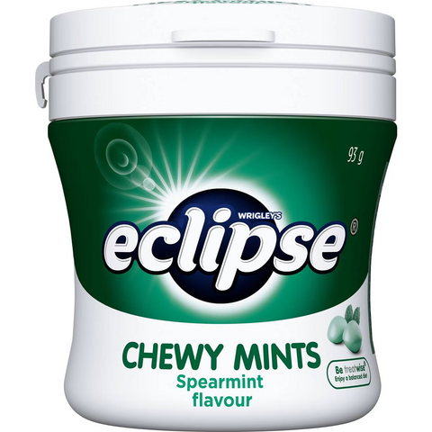 Eclipse Spearmint Chewy Mints Bottle 93g