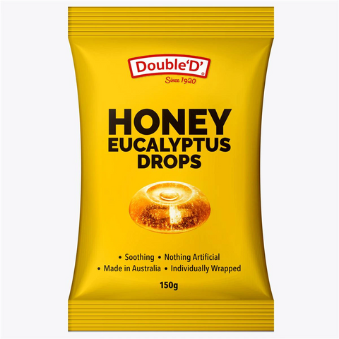 Double 'd' Eucalyptus & Honey Drops 150g