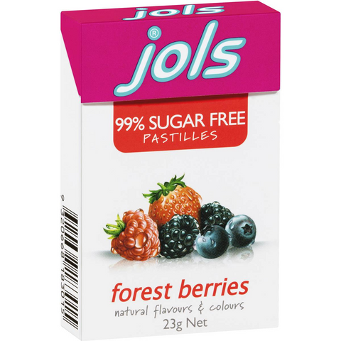 Jols Sugar Free Pastilles Forest Berries 23g