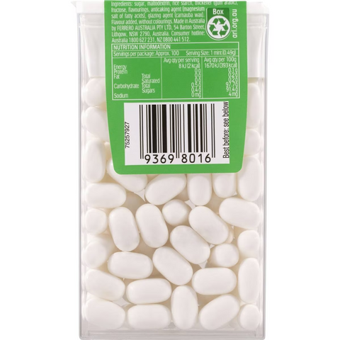 Tic Tac Peppermint 49g