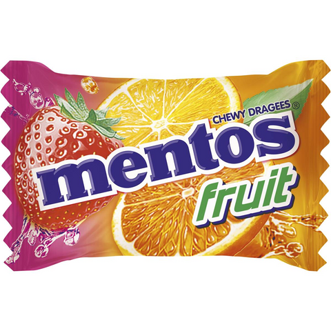 Mentos Single Serve Chewy Fruit 405g