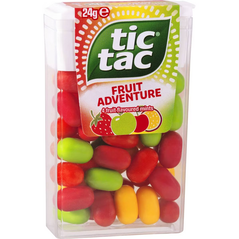 Tic Tac Fruit Adventure 24g