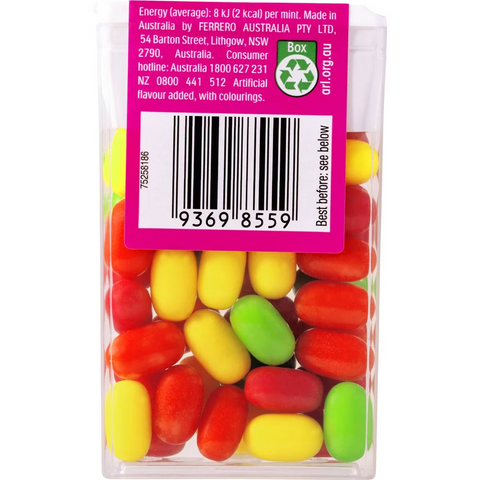 Tic Tac Fruit Adventure 24g