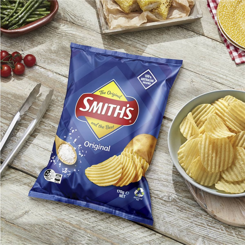 Smith's Crinkle Cut Potato Chips Original 170g