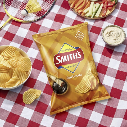 Smith's Crinkle Cut Potato Chips Barbecue 170g