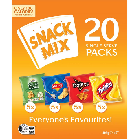 Smith's Potato Chips Snack Mix Multipack Variety 20 Pack