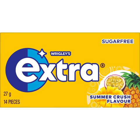 Extra Summer Crush Sugar Free Chewing Gum 27g