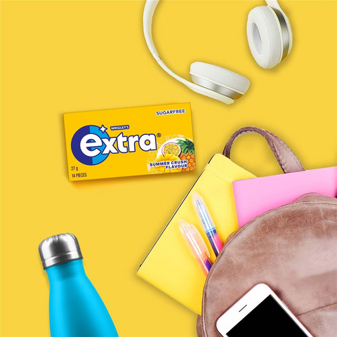 Extra Summer Crush Sugar Free Chewing Gum 27g